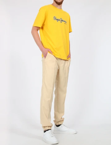 Pantaloni ASOS, crem Crem