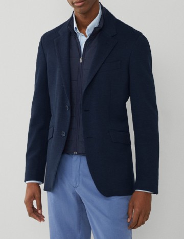 Sacou HACKETT, bleumarin inchis