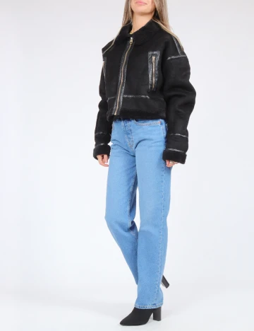 Jacheta Zara, negru Negru