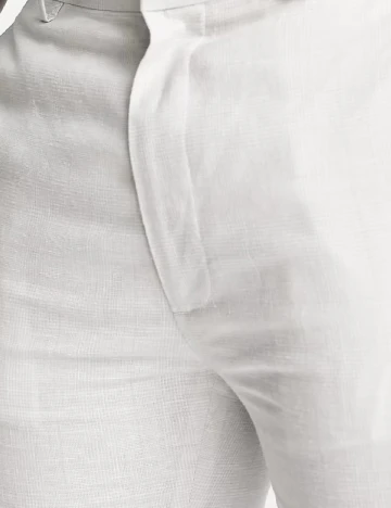 Pantaloni ASOS, gri deschis