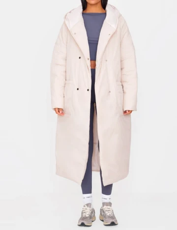 Geaca PrettyLittleThing, crem