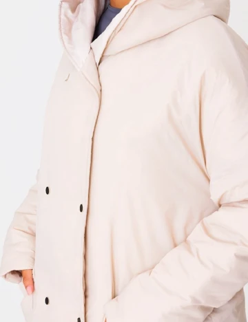 Geaca PrettyLittleThing, crem