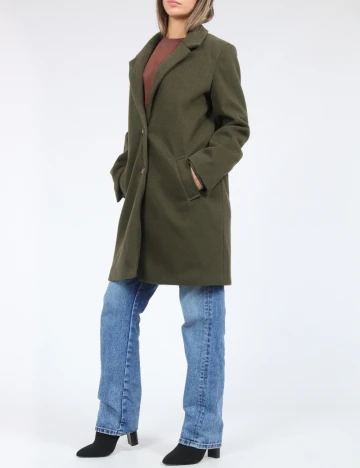 Palton Jacqueline de Yong, verde