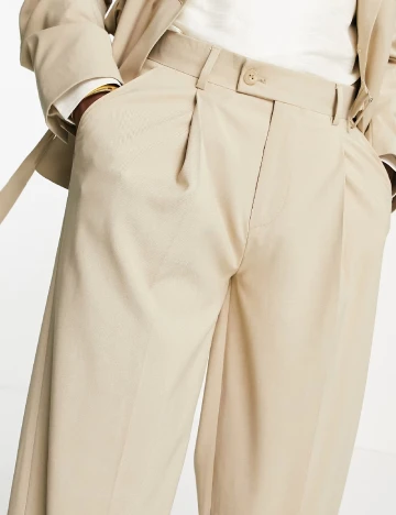 Pantaloni ASOS, crem