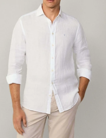 Camasa HACKETT, alb Alb
