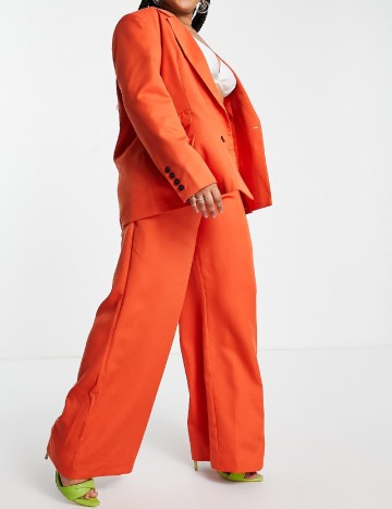 
						Pantaloni extro&vert Plus Size, portocaliu
