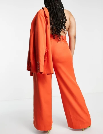 Pantaloni extro&vert Plus Size, portocaliu