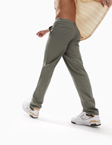 Pantaloni ASOS, kaki