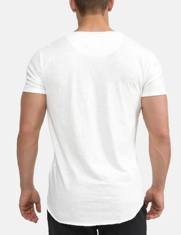 Tricou INDICODE, alb Alb