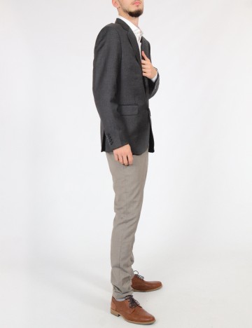 Sacou HACKETT, gri inchis