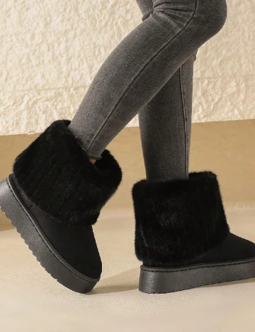Ghete SHEIN, negru Negru