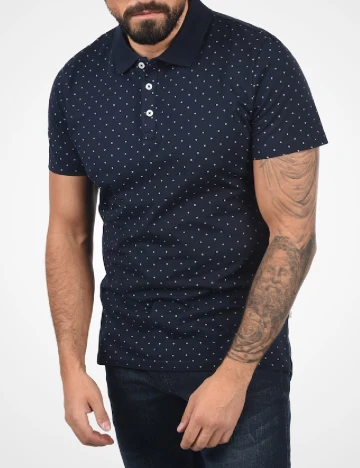 Tricou Casual Friday, albastru Albastru