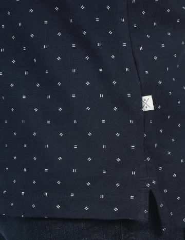 Tricou Casual Friday, albastru Albastru