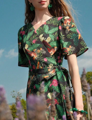 Rochie medie MOTF, mix culori Mix culori