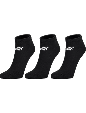 Set sosete 3 perechi Puma, negru Negru
