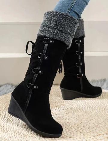 Cizme SHEIN, negru