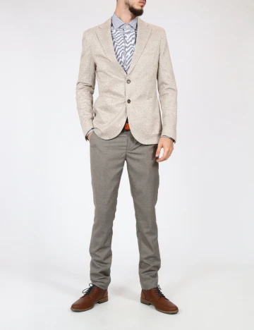 Sacou HACKETT, gri Gri