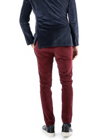 Pantaloni HACKETT, rosu Rosu