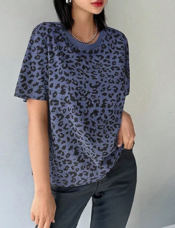 Tricou Dazy, bleumarin Albastru