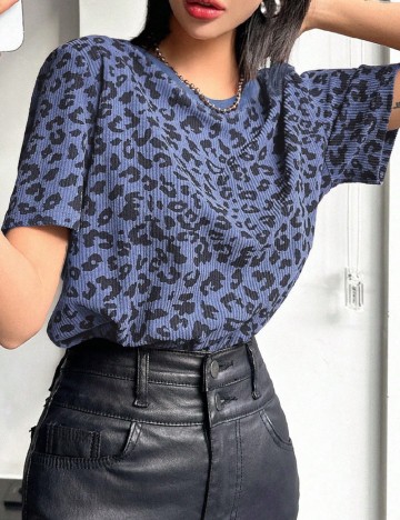 Tricou Dazy, bleumarin