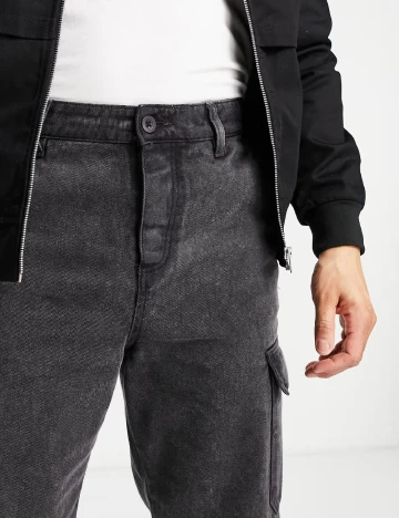 Blugi ASOS, gri Gri