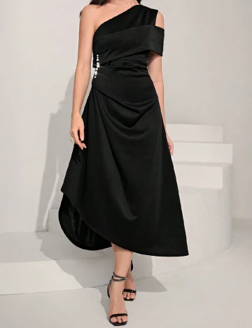 Rochie medie SHEIN, negru Negru