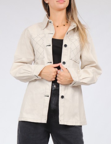 
						Camasa Missguided, crem