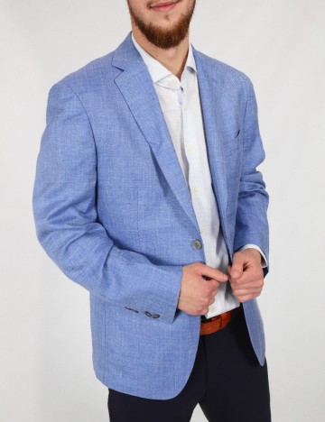 
						Sacou HACKETT, albastru