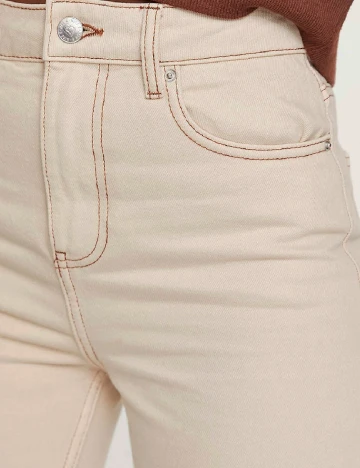 Blugi Miss Selfridge, bej Crem