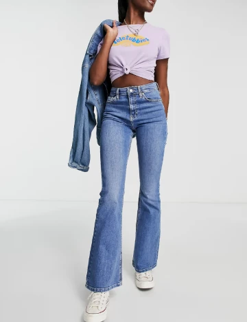 Blugi Top Shop, albastru Albastru