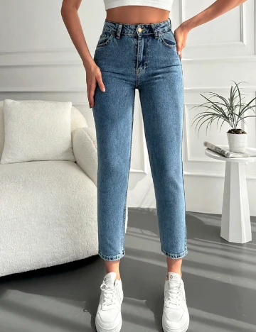 Blugi SHEIN, albastru Albastru