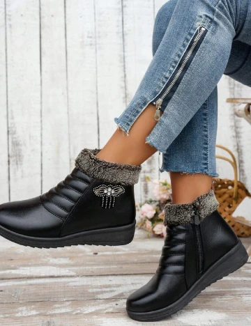 Ghete SHEIN, negru Negru