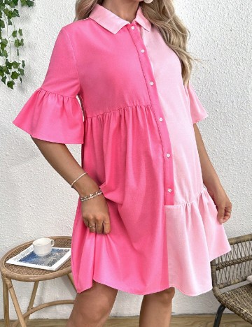 
						Rochie scurta SHEIN Maternity, roz