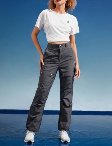 
						Pantaloni SHEIN, gri