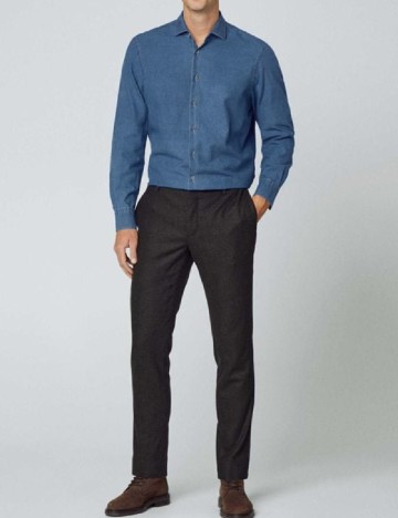 
						Camasa HACKETT, albastru
