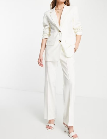 Pantaloni ASOS, ecru