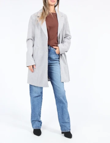 Palton Vero Moda, gri Gri