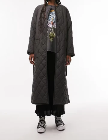 Geaca Top Shop, gri Gri
