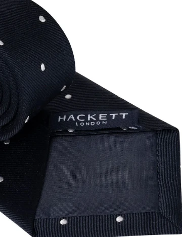 Cravata HACKETT, bleumarin inchis Albastru