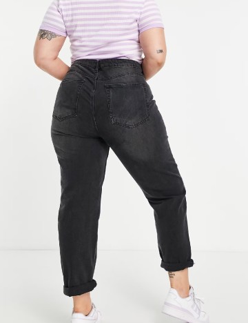 Blugi Don t think twice Curve, negru