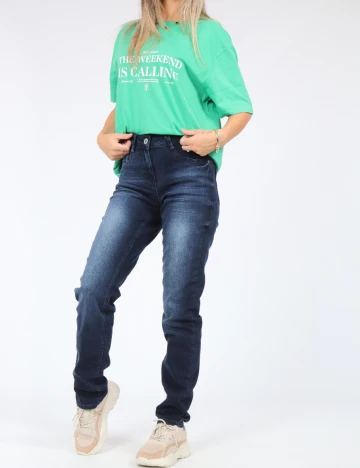 Blugi Cecil, bleumarin Albastru