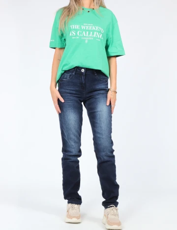 Blugi Cecil, bleumarin Albastru