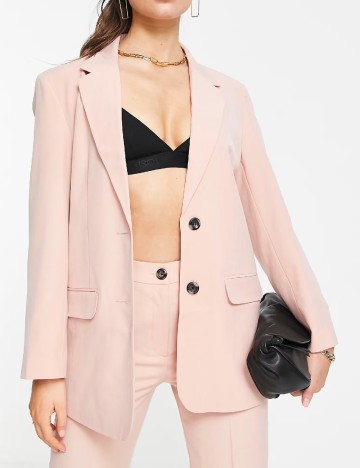 
						Sacou ASOS, roz