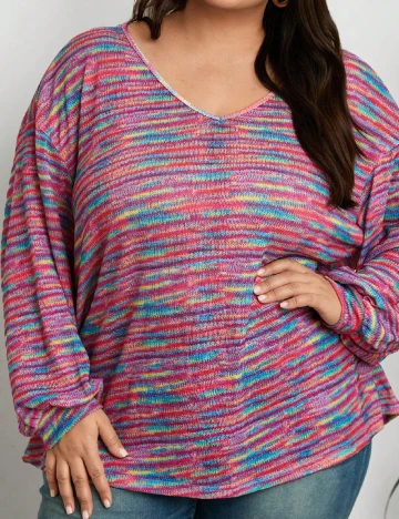 Bluza SHEIN CURVE, mix culori Mix culori