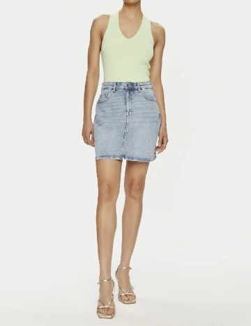 Fusta Vero Moda, albastru