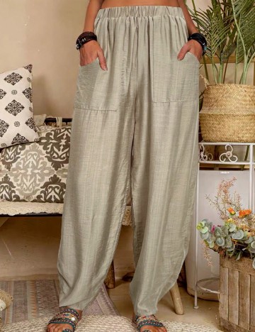 
						Pantaloni SHEIN, bej