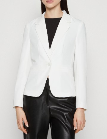 
						Sacou Vero Moda, alb
