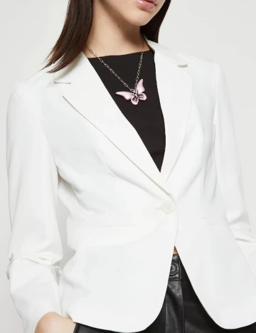 Sacou Vero Moda, alb