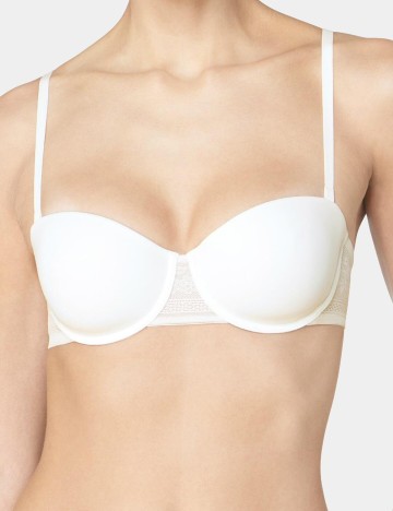 Sutien Triumph, alb