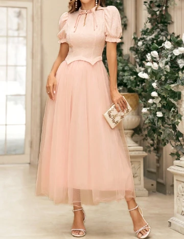 Rochie medie SHEIN, roz